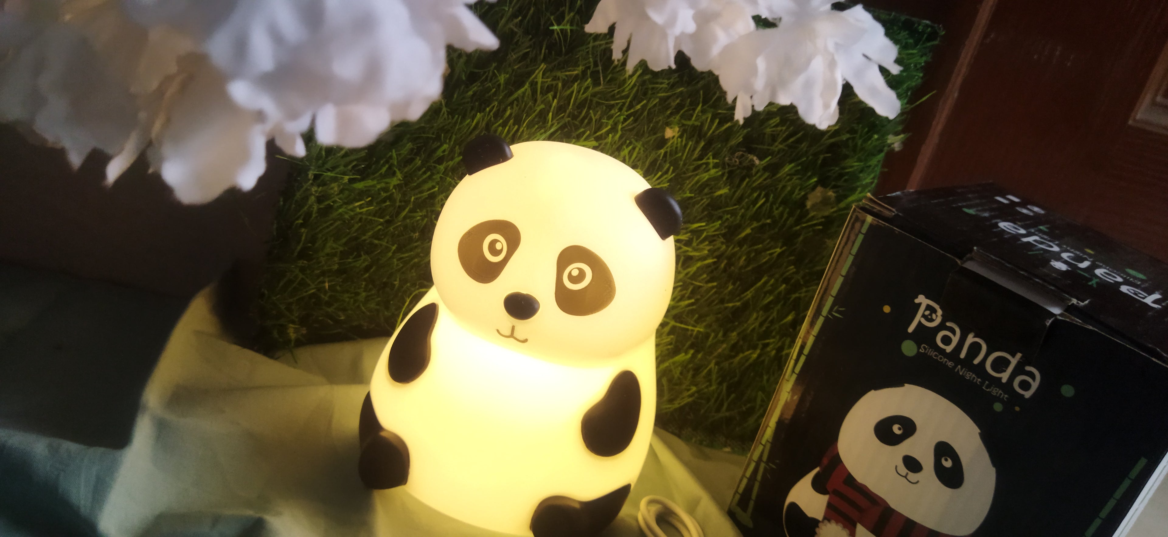 Cute panda touch table lamp #ValueBuyIndia