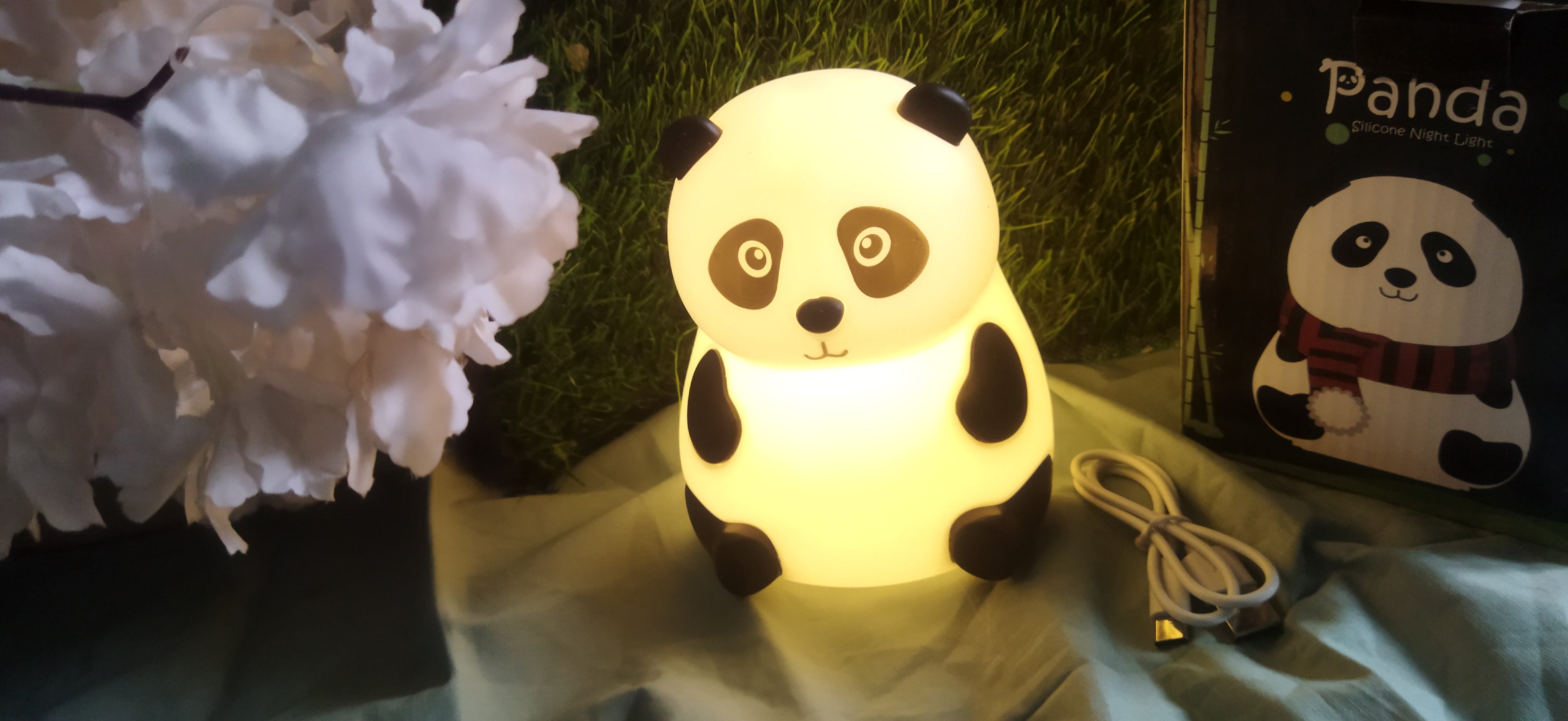 Cute panda touch table lamp #ValueBuyIndia