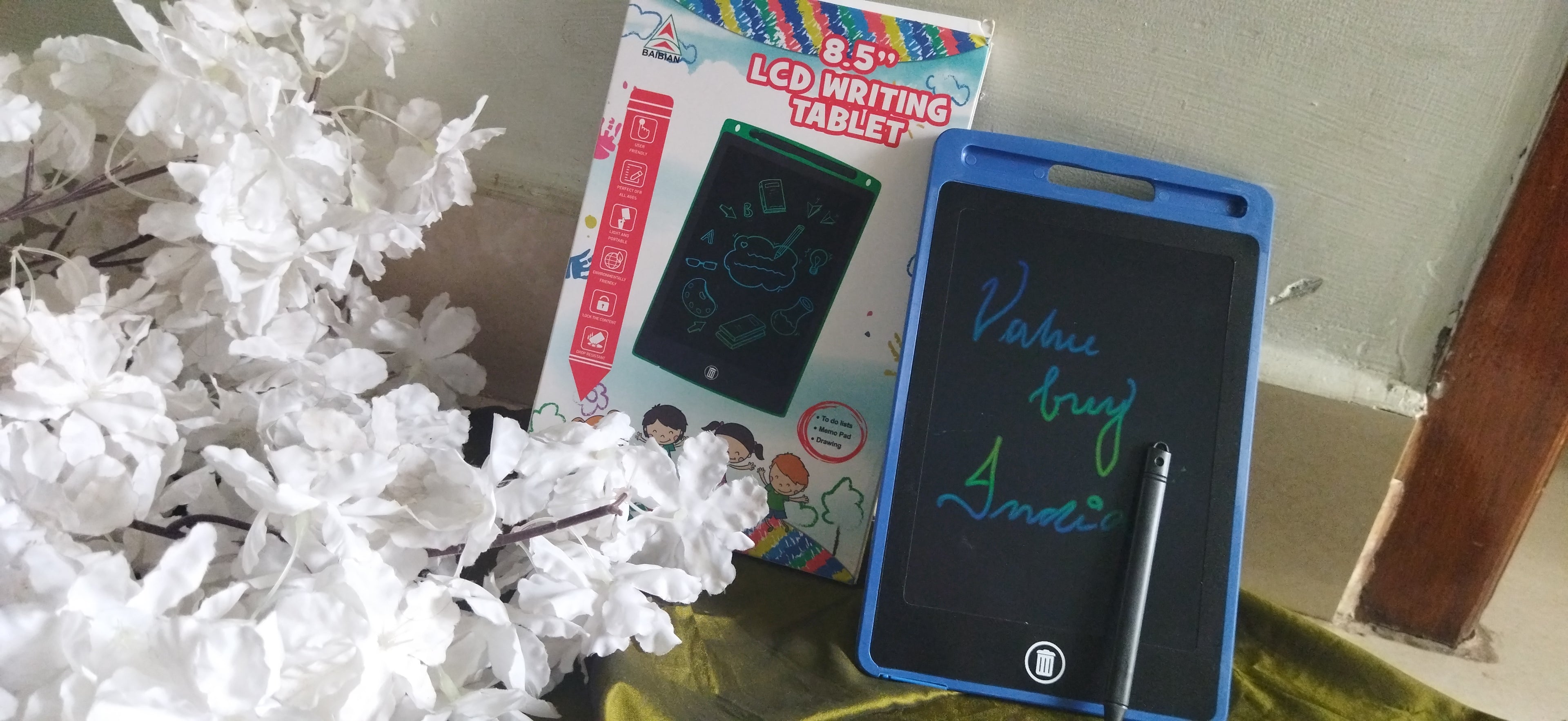 8.5"inch LCD Writing Tablet #ValueBuyIndia