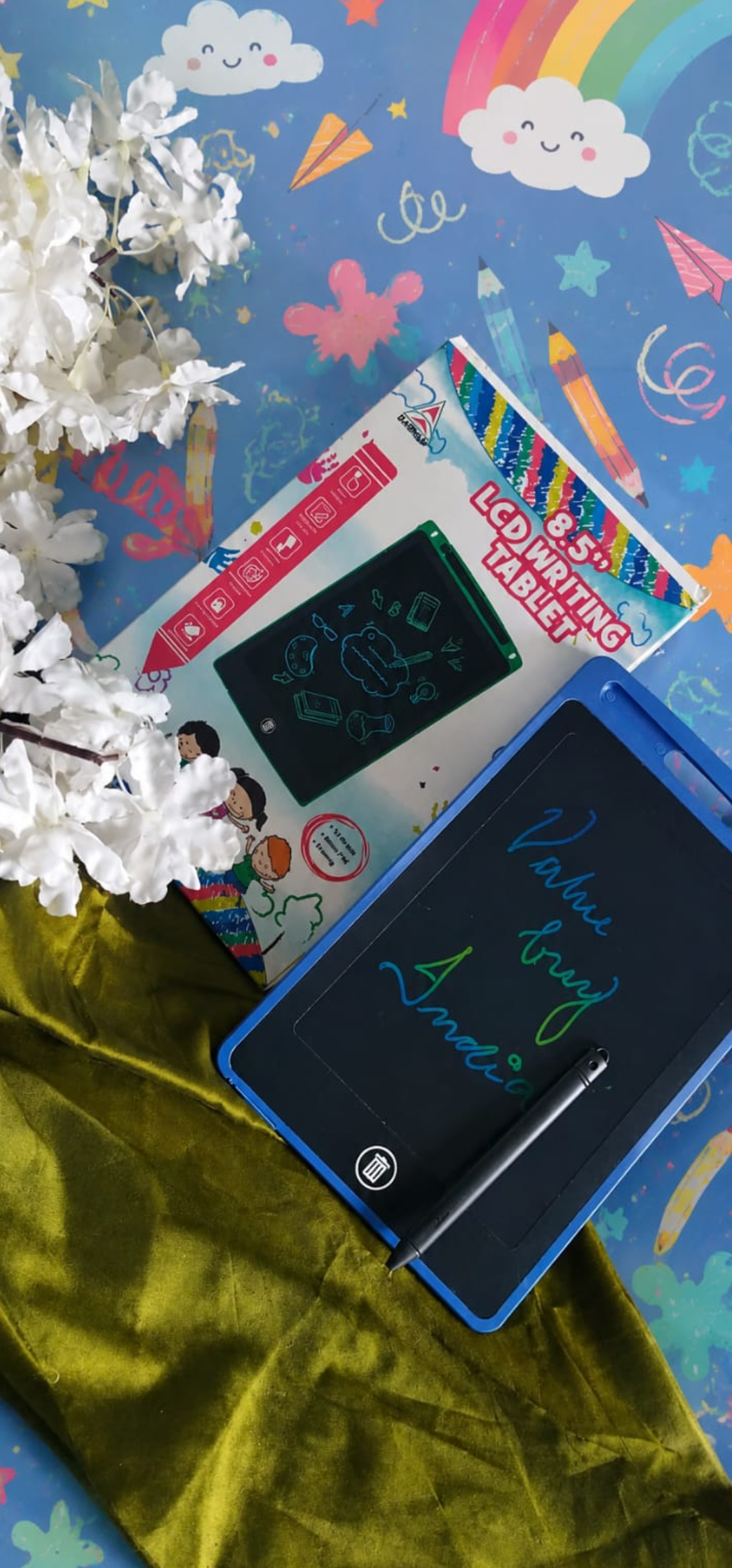 8.5"inch LCD Writing Tablet #ValueBuyIndia